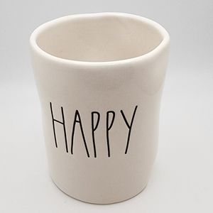 Rae Dunn HAPPY Container.